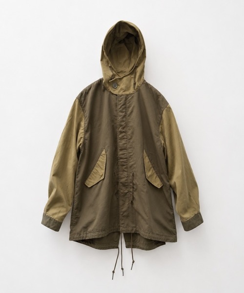 CANAL JEAN(キャナルジーン)の「KHA:KI NEW TYPE-51 PARKA(モッズコート・レディース・カーキ系・1)」の2枚目の写真