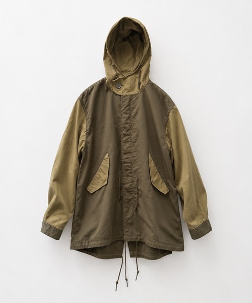 CANAL JEAN(キャナルジーン)の「KHA:KI NEW TYPE-51 PARKA(モッズコート・レディース・カーキ系・1)」の8枚目の写真