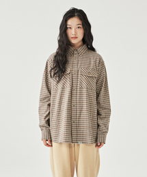 TIMBER NICHE POCKET SHIRT (BROWN)