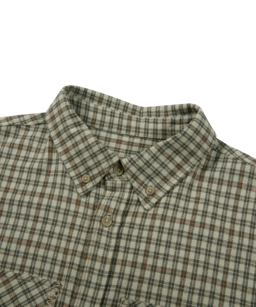 MMLG(エムエムエルジー)の「TIMBER NICHE POCKET SHIRT (BROWN)(シャツ/ブラウス・レディース・その他・SMALL/MEDIUM/LARGE/X-LARGE)」の4枚目の写真