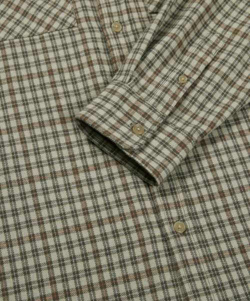 MMLG(エムエムエルジー)の「TIMBER NICHE POCKET SHIRT (BROWN)(シャツ/ブラウス・レディース・その他・SMALL/MEDIUM/LARGE/X-LARGE)」の6枚目の写真