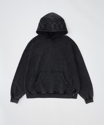 【ADAMPATECK/アダムパテック】dyed still embellished pullover parka