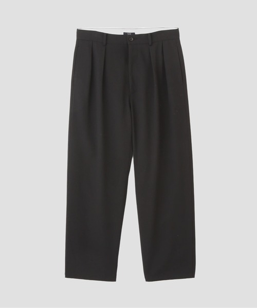 YLEVE(イレーヴ)の「YLEVE / MERINO WOOL TWILL 2 TUCK TROUSERS(その他パンツ・メンズ・ブラック・4)」の3枚目の写真