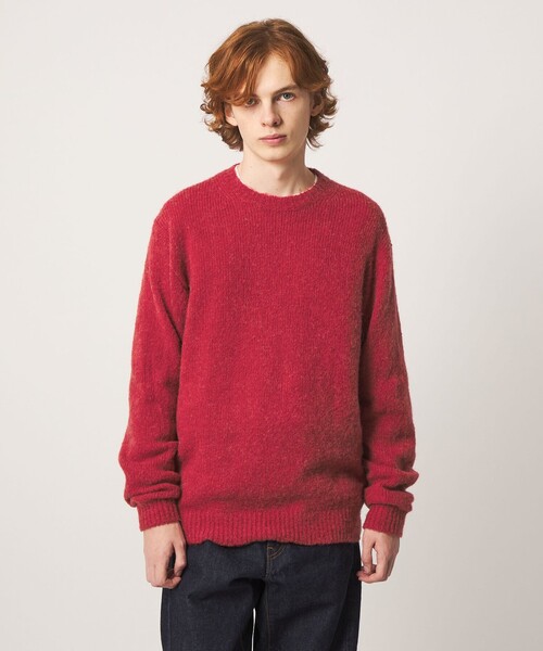 UNITED ARROWS & SONS(ユナイテッドアローズアンドサンズ)の「<UNITED ARROWS & SONS ALPC/WL C/N SWEATER/ニット(ニット/セーター・メンズ・コバルトブルー/レッド/ブラック・M/XL/L)」の3枚目の写真