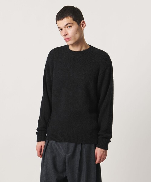 UNITED ARROWS & SONS(ユナイテッドアローズアンドサンズ)の「<UNITED ARROWS & SONS ALPC/WL C/N SWEATER/ニット(ニット/セーター・メンズ・コバルトブルー/レッド/ブラック・M/XL/L)」の2枚目の写真