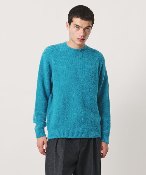 UNITED ARROWS & SONS(ユナイテッドアローズアンドサンズ)の「<UNITED ARROWS & SONS ALPC/WL C/N SWEATER/ニット(ニット/セーター・メンズ・コバルトブルー/レッド/ブラック・M/XL/L)」の7枚目の写真
