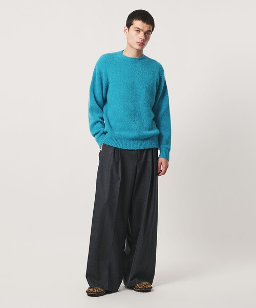 UNITED ARROWS & SONS(ユナイテッドアローズアンドサンズ)の「<UNITED ARROWS & SONS ALPC/WL C/N SWEATER/ニット(ニット/セーター・メンズ・コバルトブルー/レッド/ブラック・M/XL/L)」の8枚目の写真