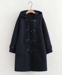 美品⭐️マレーラ　ダークネイビー　 ダッフルコート フード付き ダッフルコート（ブルー・ネイビー/青色系）ファッション通販 - ZOZOTOWN