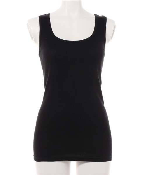 Heather（ヘザー）の「HE×Hanesタンクトップ　　708976（タンクトップ・レディース・ブラック/カーキ/オフホワイト・FREE）」の3枚目の写真