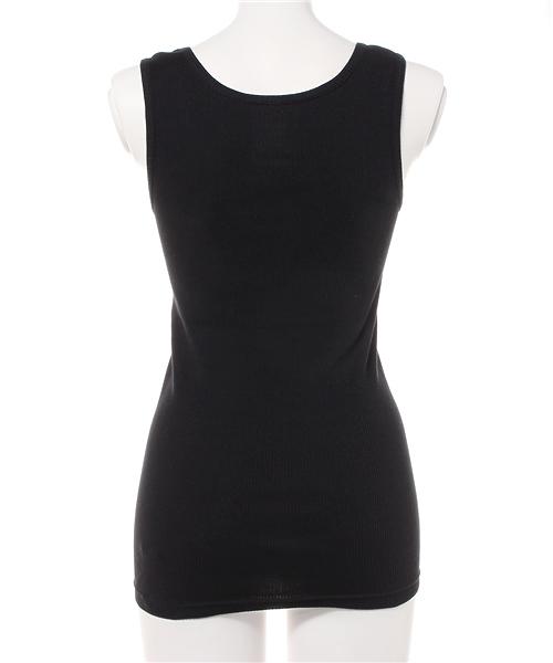 Heather（ヘザー）の「HE×Hanesタンクトップ　　708976（タンクトップ・レディース・ブラック/カーキ/オフホワイト・FREE）」の5枚目の写真