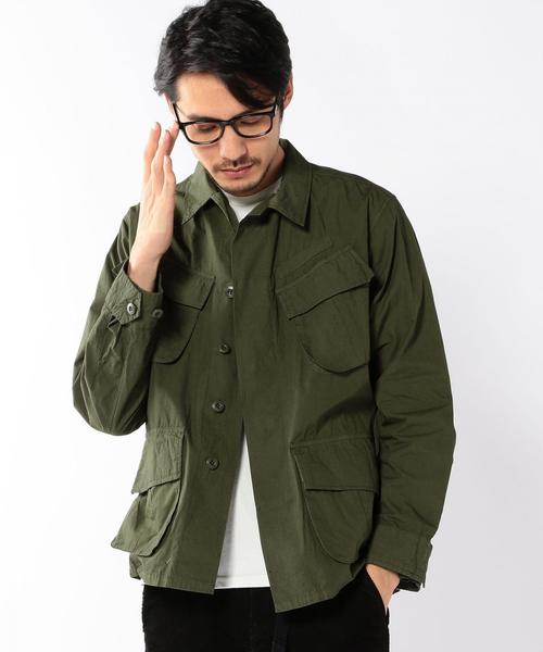 coen(コーエン)の「【C.MC】ダンプルーフフィールドジャケット(ミリタリージャケット・メンズ・ブラック/オリーブ・SMALL/X-LARGE/MEDIUM/LARGE)」の2枚目の写真