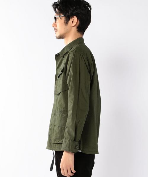 coen(コーエン)の「【C.MC】ダンプルーフフィールドジャケット(ミリタリージャケット・メンズ・ブラック/オリーブ・SMALL/X-LARGE/MEDIUM/LARGE)」の5枚目の写真