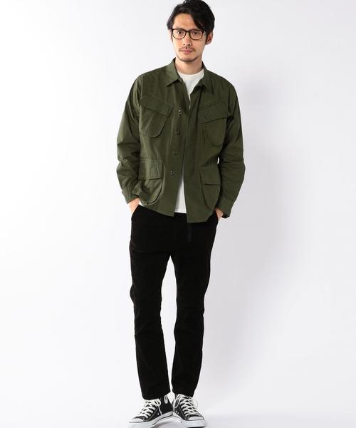 coen(コーエン)の「【C.MC】ダンプルーフフィールドジャケット(ミリタリージャケット・メンズ・ブラック/オリーブ・SMALL/X-LARGE/MEDIUM/LARGE)」の6枚目の写真