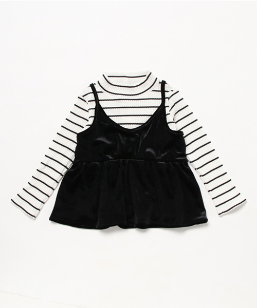 GLOBAL WORK（グローバルワーク）の「【キッズ】アソートキャッミレイヤー長袖/728548（Tシャツ/カットソー・キッズ・ブラック/ベージュ/グレー/ワインレッド/その他1・LARGE/SMALL/MEDIUM/X-LARGE）」の5枚目の写真