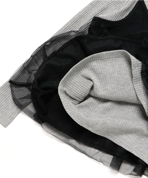 GLOBAL WORK（グローバルワーク）の「【キッズ】アソートキャッミレイヤー長袖/728548（Tシャツ/カットソー・キッズ・ブラック/ベージュ/グレー/ワインレッド/その他1・LARGE/SMALL/MEDIUM/X-LARGE）」の12枚目の写真