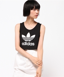 adidas | 【adicolor】オリジナルス Tシャツ[LOOSE CROP TREFOIL TANK](タンクトップ)