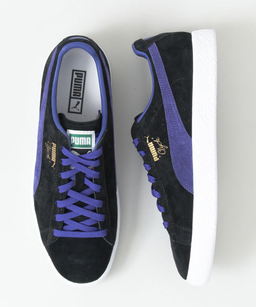 PUMA（プーマ）の「PUMA CLYDE（スニーカー・メンズ・ブラック/レッド/イエロー・27/26/28）」の5枚目の写真