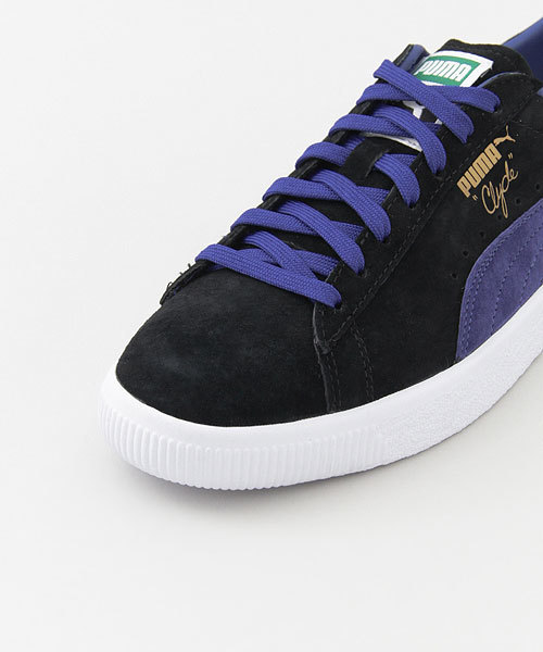 PUMA（プーマ）の「PUMA CLYDE（スニーカー・メンズ・ブラック/レッド/イエロー・27/26/28）」の19枚目の写真