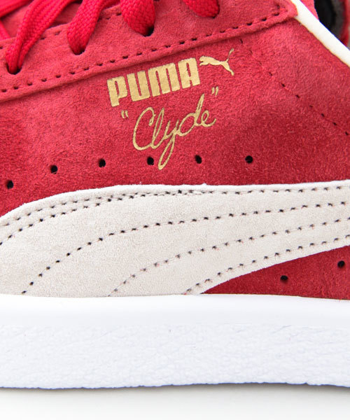 PUMA（プーマ）の「PUMA CLYDE（スニーカー・メンズ・ブラック/レッド/イエロー・27/26/28）」の21枚目の写真