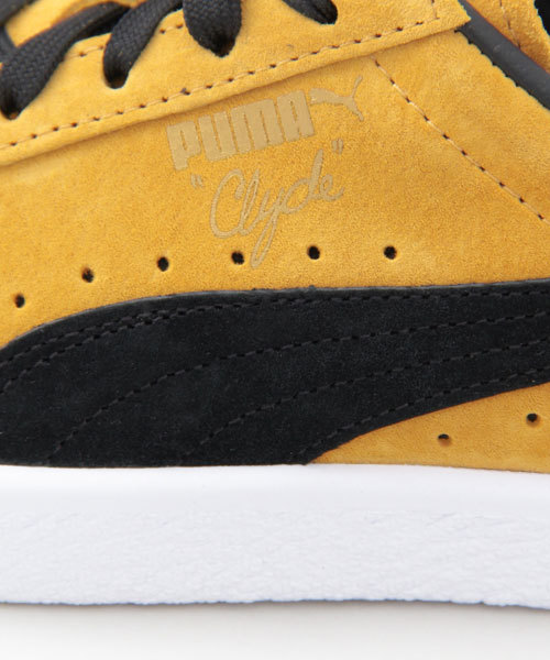 PUMA（プーマ）の「PUMA CLYDE（スニーカー・メンズ・ブラック/レッド/イエロー・27/26/28）」の10枚目の写真