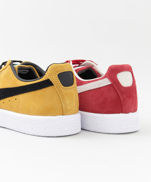 PUMA（プーマ）の「PUMA CLYDE（スニーカー・メンズ・ブラック/レッド/イエロー・27/26/28）」の8枚目の写真