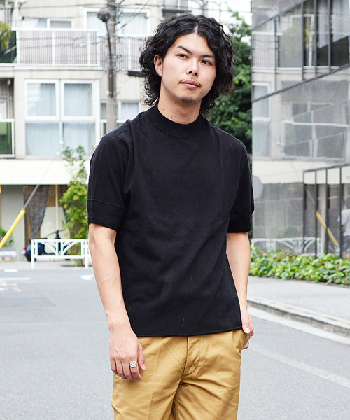 markaware(マーカウェア)の「MARKAWARE(マーカウェア)×Healthknit(ヘルスニット)コラボカットソー(Tシャツ/カットソー・メンズ・ホワイト/ブラック・2/1)」の2枚目の写真