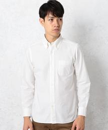 green label relaxing | STD GLR SELVAGE/OX ボタンダウン シャツ◆(シャツ/ブラウス)