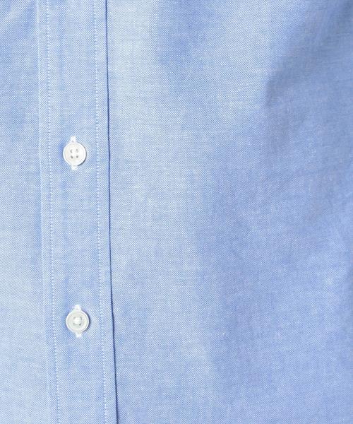 green label relaxing（グリーンレーベルリラクシング）の「STD GLR SELVAGE/OX ボタンダウン シャツ◆（シャツ/ブラウス・メンズ・ライトブルー/オフホワイト・LARGE/MEDIUM/SMALL）」の3枚目の写真