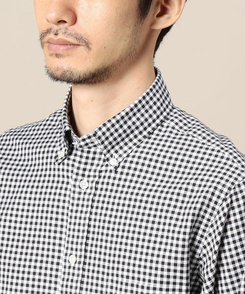 BEAUTY&YOUTH UNITED ARROWS(ビューティーアンドユースユナイテッドアローズ)の「BY オックス ギンガムチェック シャツ(シャツ/ブラウス・メンズ・ネイビー/ブラック・X-SMALL/MEDIUM/X-LARGE/LARGE/SMALL)」の10枚目の写真