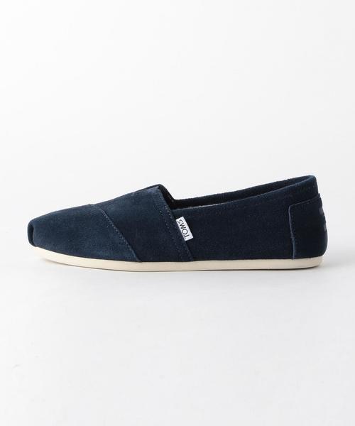 Boisson Chocolat(ボワソンショコラ)の「TOMS ボアスリッポン(スリッポン・レディース・ブラック/ネイビー・24cm/23cm/23.5cm/24.5cm)」の6枚目の写真