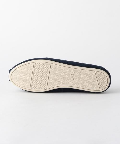 Boisson Chocolat(ボワソンショコラ)の「TOMS ボアスリッポン(スリッポン・レディース・ブラック/ネイビー・24cm/23cm/23.5cm/24.5cm)」の8枚目の写真