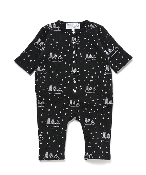 Agnes B アニエスベー の M313 L Gren サロペット オーバーオール Wear