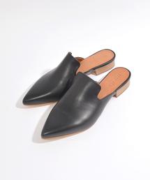 SHIPS | Mariela:レザーミュール◇(サンダル)