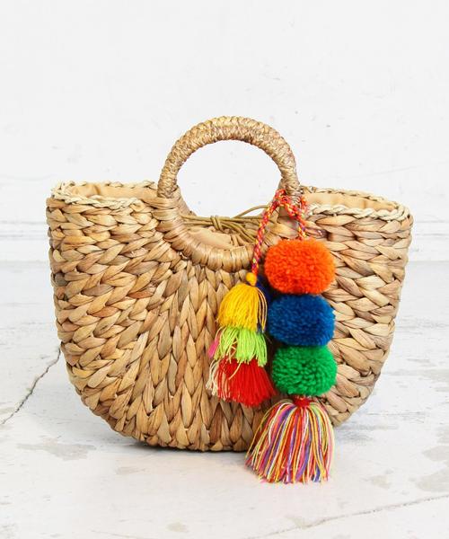 BEAUTY&YOUTH UNITED ARROWS（ビューティーアンドユースユナイテッドアローズ）の「BY∴ リングハンドルバスケットS ◆（かごバッグ・レディース・ナチュラル・FREE）」の2枚目の写真