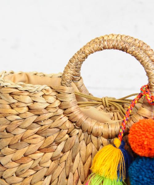 BEAUTY&YOUTH UNITED ARROWS（ビューティーアンドユースユナイテッドアローズ）の「BY∴ リングハンドルバスケットS ◆（かごバッグ・レディース・ナチュラル・FREE）」の5枚目の写真