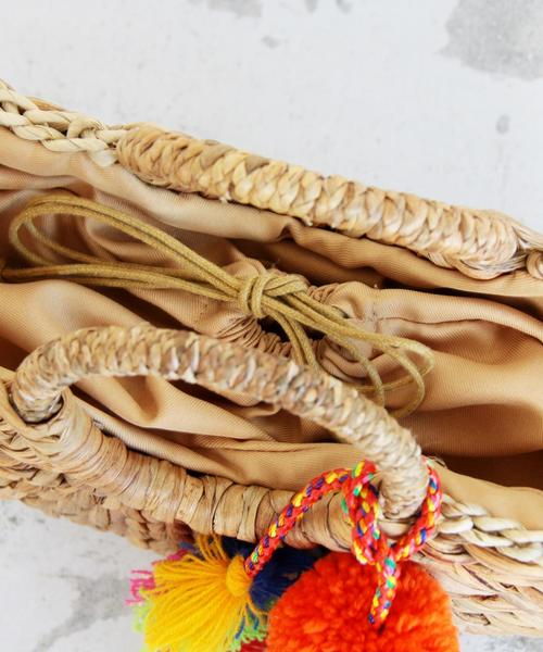 BEAUTY&YOUTH UNITED ARROWS（ビューティーアンドユースユナイテッドアローズ）の「BY∴ リングハンドルバスケットS ◆（かごバッグ・レディース・ナチュラル・FREE）」の7枚目の写真