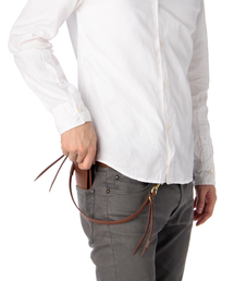B印YOSHIDA Porter シルバー925 ウォレットチェーン　ブラック PORTER（ポーター）の「PORTER LUMBER WALLET CORD <B印 YOSHIDA