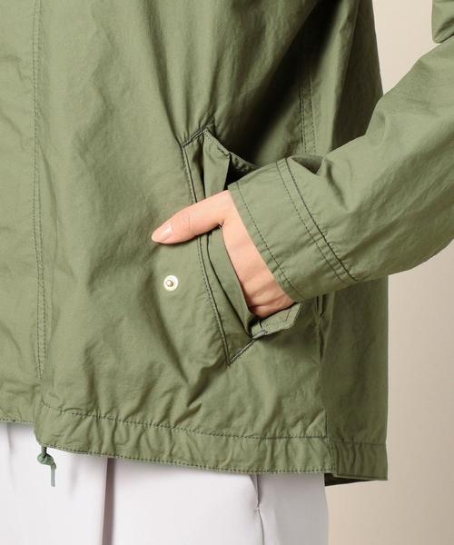 BEAUTY&YOUTH UNITED ARROWS(ビューティーアンドユースユナイテッドアローズ)の「BY タイプライターフードブルゾン ◆(ブルゾン・レディース・オフホワイト/オリーブ/ネイビー・FREE)」の22枚目の写真