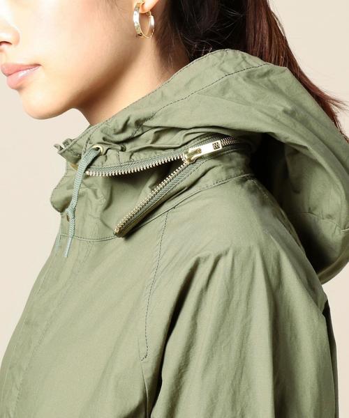BEAUTY&YOUTH UNITED ARROWS(ビューティーアンドユースユナイテッドアローズ)の「BY タイプライターフードブルゾン ◆(ブルゾン・レディース・オフホワイト/オリーブ/ネイビー・FREE)」の13枚目の写真