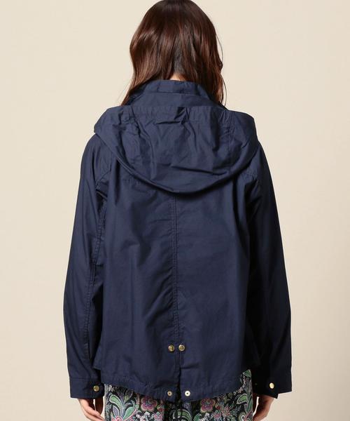 BEAUTY&YOUTH UNITED ARROWS(ビューティーアンドユースユナイテッドアローズ)の「BY タイプライターフードブルゾン ◆(ブルゾン・レディース・オフホワイト/オリーブ/ネイビー・FREE)」の8枚目の写真