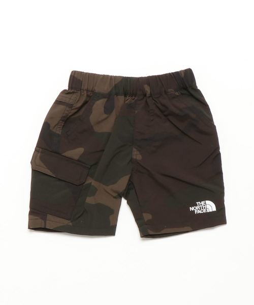 THE NORTH FACE（ザノースフェイス）の「ザ・ノース・フェイス　キッズアウトドアショーツ　/　ノベルティクラスファイブショーツ（その他パンツ・キッズ・グリーン系その他/ライトブルー/ウッドランド・90/140/150/80/110/130/100/120）」の3枚目の写真