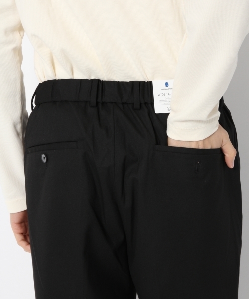 GLOBAL WORK（グローバルワーク）の「ストレッチTRワイドイージー/761493（その他パンツ・メンズ・ブラック/グレー/ライトグリーン・LARGE/MEDIUM/SMALL）」の9枚目の写真