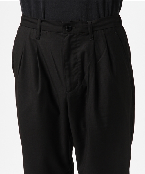 WEGO（ウィゴー）の「WEGO/ワイドアンクルスラックス（スラックス・メンズ・ブラック・SMALL/MEDIUM/LARGE）」の7枚目の写真