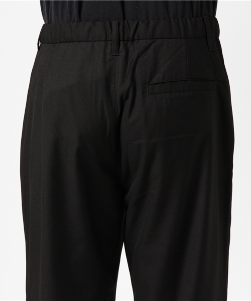 WEGO（ウィゴー）の「WEGO/ワイドアンクルスラックス（スラックス・メンズ・ブラック・SMALL/MEDIUM/LARGE）」の8枚目の写真