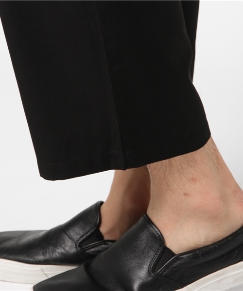 WEGO（ウィゴー）の「WEGO/ワイドアンクルスラックス（スラックス・メンズ・ブラック・SMALL/MEDIUM/LARGE）」の10枚目の写真