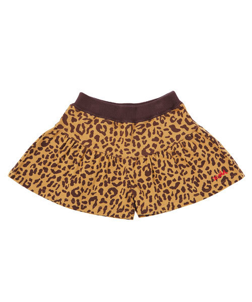X-girl Stages(エックスガールステージス)の「PRINTED CULOTTE (12M~3T)(その他パンツ・キッズ・カモフラージュ/ブラック/ベージュ・12M/2T/3T)」の2枚目の写真