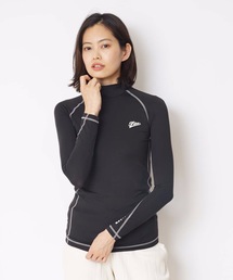 FILA（フィラ）の「【FILA】レディース長袖ハイネック  コンプレッショントップス  吸水速乾・ＵＶケア（その他トップス）」