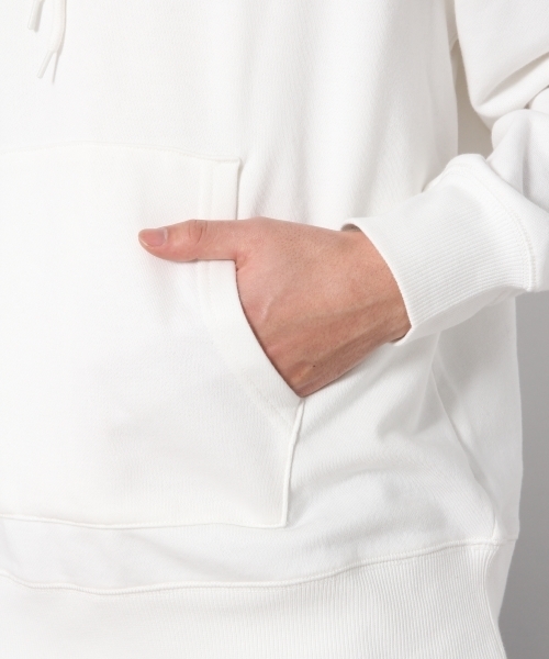 RAGEBLUE（レイジブルー）の「＜Zoo York/ズーヨーク＞別注スウェットパーカ/787113（パーカー・メンズ・ホワイト/ブラック・MEDIUM/LARGE）」の8枚目の写真