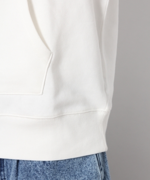 RAGEBLUE（レイジブルー）の「＜Zoo York/ズーヨーク＞別注スウェットパーカ/787113（パーカー・メンズ・ホワイト/ブラック・MEDIUM/LARGE）」の6枚目の写真