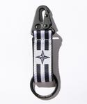 【STONE 】ストーンアイランド POLYESTER TAPE キーリング Stone Island - Nylon Tape Keychain | HBX - Globally Curated